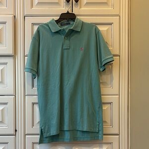 Polo by Ralph Lauren Men's Teal Polo Shirt